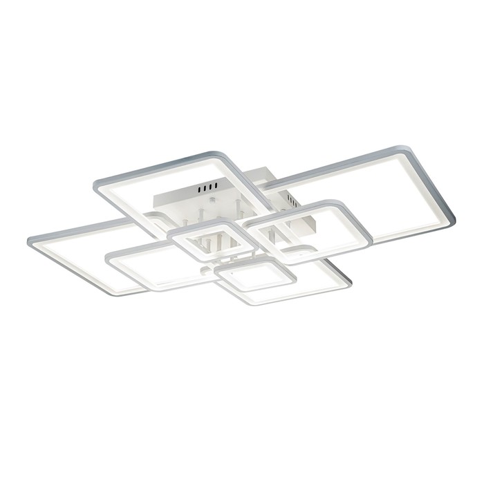 

Светильник потолочный Escada, 10286/8LED. 1х240Вт, LED, 15802Лм, 3000-6500К, 980х790х145 мм, цвет белый