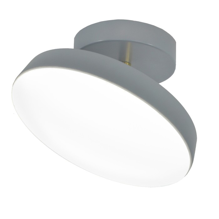 

Светильник потолочный Escada, 20023SMA/01LED GR. 1х14Вт, LED, 1200Лм, 3000/4000/6000К, 200х200х130 мм, цвет серый