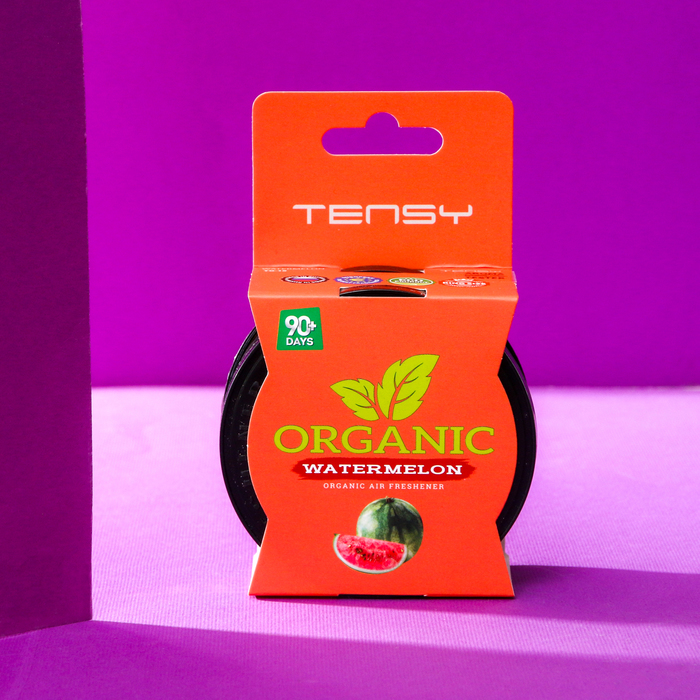 Ароматизатор Tensy баночка органик, Арбуз ТО-15 ароматизатор спрей tensy арбуз