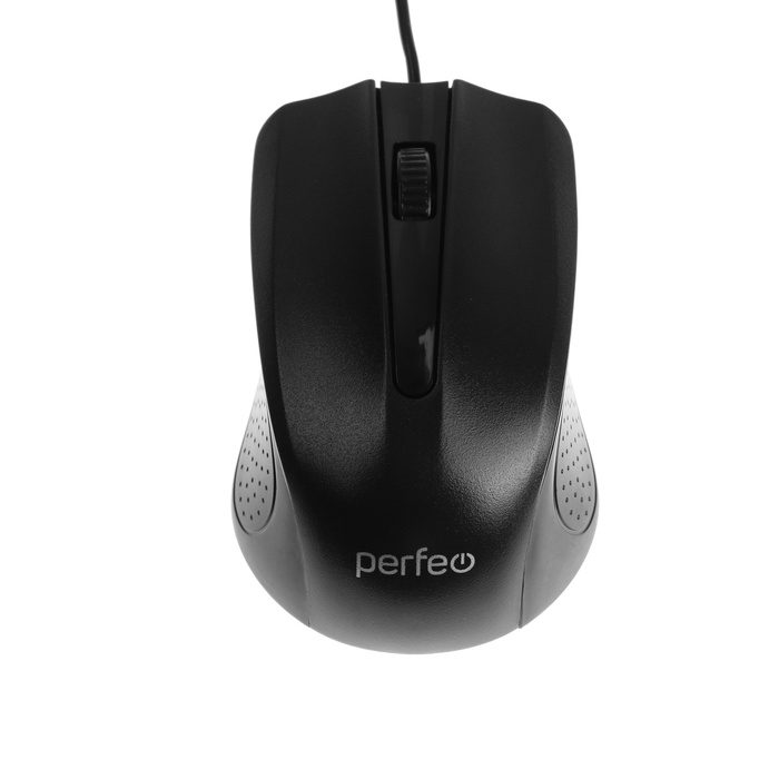 

Мышь Perfeo RAINBOW, проводная, оптическая, 1000 dpi, USB, чёрная
