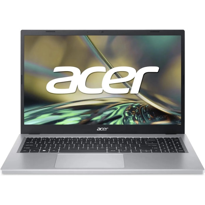 Ноутбук Acer Aspire 3, 15.6, R3 7320U, 8 Гб, SSD 512 Гб, AMD 610M, noOS, серебристый ноутбук acer extensa 15ex215 23 15 6 r3 7320u 8 гб ssd 512 гб amd noos серый