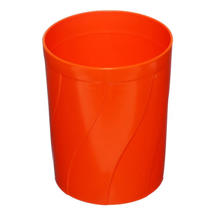 Подставка-стакан для канцелярии, оранжевая цена и фото