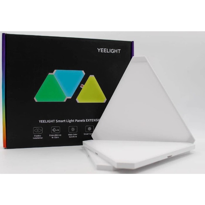 Набор умных светодиодных панелей Yeelight IP20 SMD5050 24 Вт 220 В Wi-Fi RGB 3 шт 5490₽