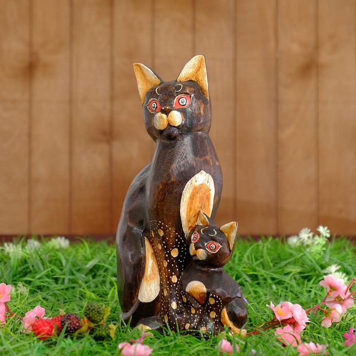 Сувенир "Кошка с котиком"