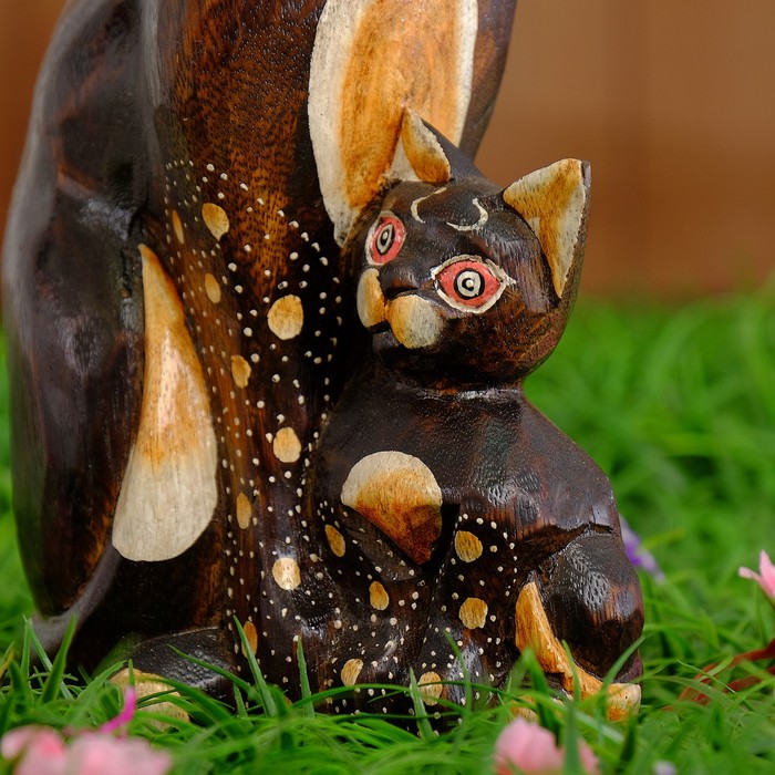 Сувенир "Кошка с котиком"