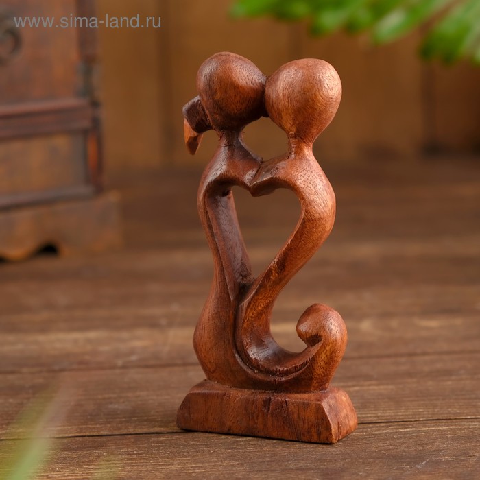 

Сувенир дерево "Поцелуй" 15х9х3,5 см