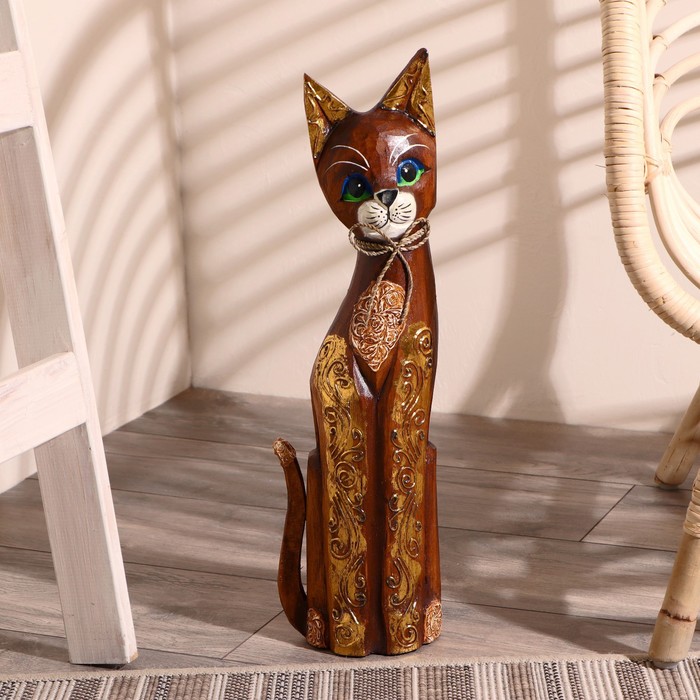 Сувенир "Котёнок с бантом", 50 см