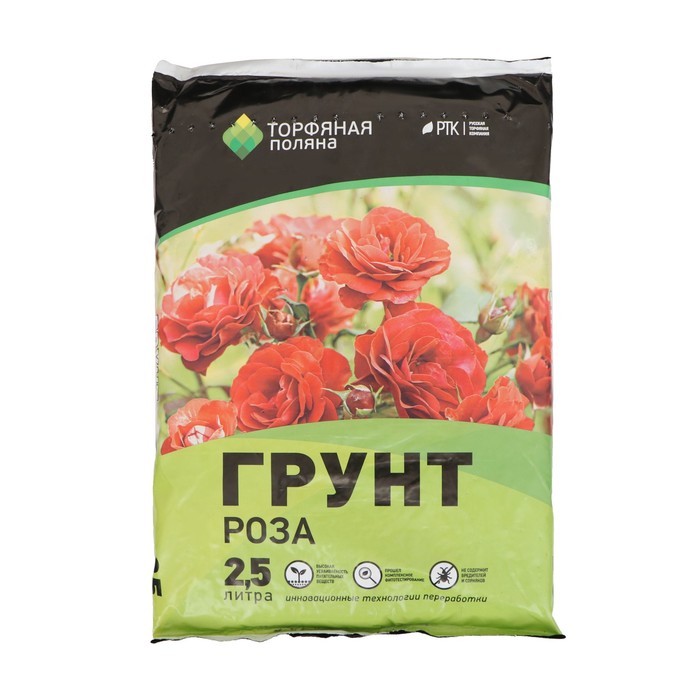 

Грунт почвенный Роза "Торфяная поляна", 2,5л