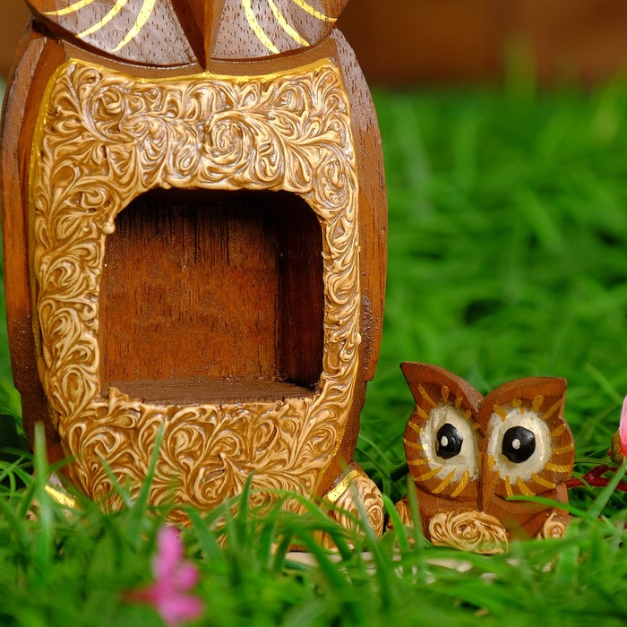Сувенир "Сова с совёнком"