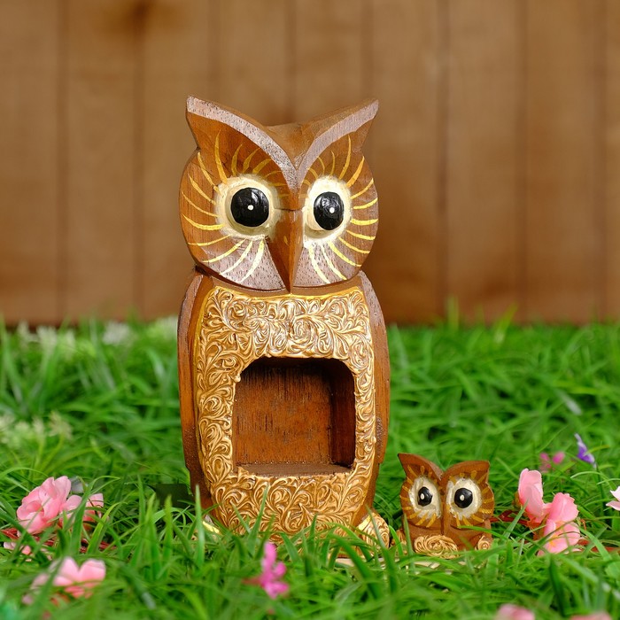 Сувенир "Сова с совёнком"