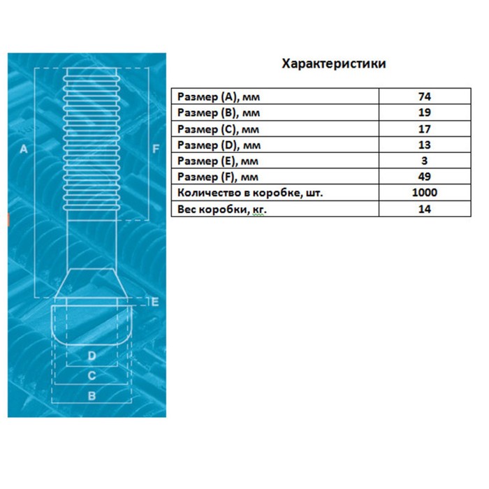 Перосъёмные пальцы PRQV-60