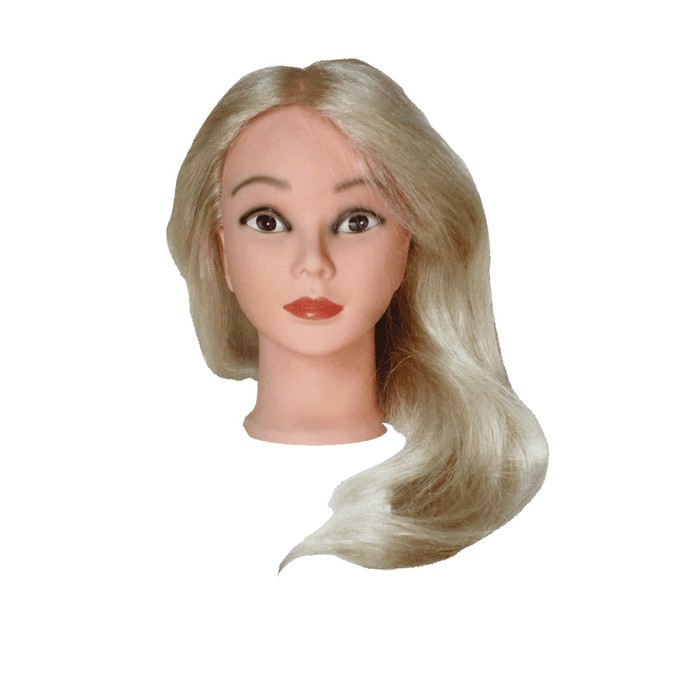 Голова учебная Ollin Professional «Блондин», длина волос 45/50 см, 100%