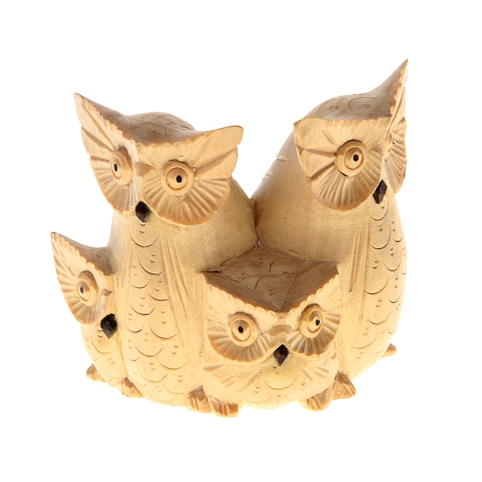 Сувенир "Семейство сов"