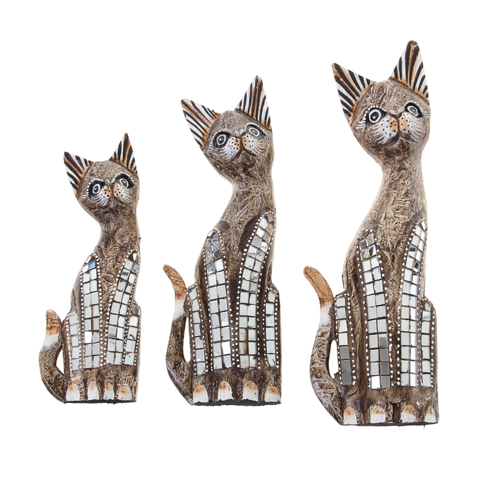 Сувенир "Друзья кошечки", набор 3 шт.