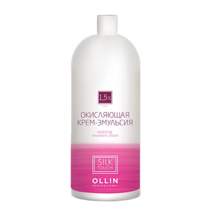 

Крем-эмульсия окисляющая Ollin Professional Silk Touch, 1.5%, 5 vol, 1000 мл