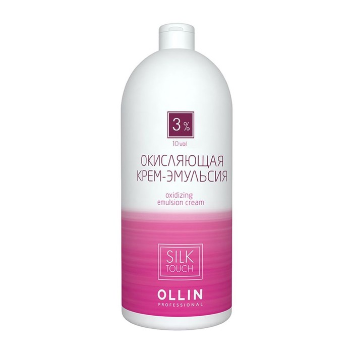 

Крем-эмульсия окисляющая Ollin Professional Silk Touch, 3%, 10 vol, 1000 мл