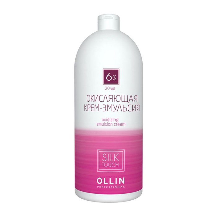 

Крем-эмульсия окисляющая Ollin Professional Silk Touch, 6%, 20 vol, 1000 мл