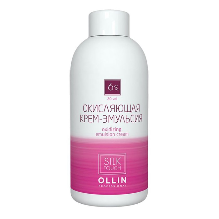 

Крем-эмульсия окисляющая Ollin Professional Silk Touch, 6%, 20 vol, 90 мл