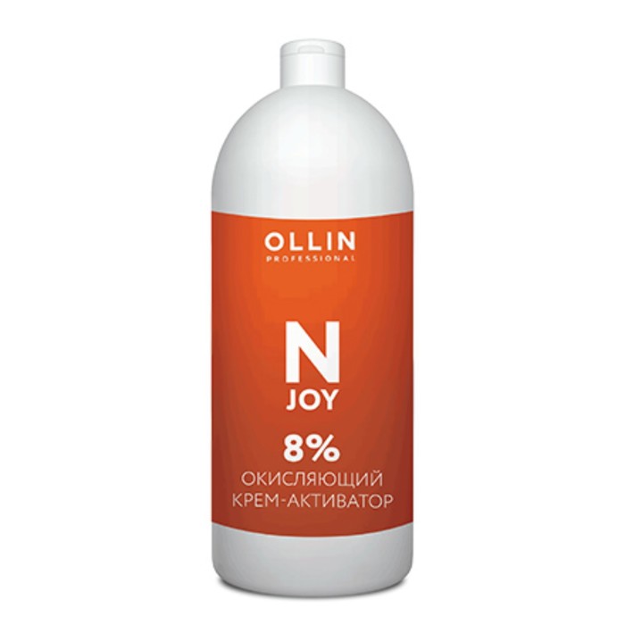 Крем-активатор окисляющий Ollin Professional N-Joy, 8%, 1000 мл окисляющий крем активатор 0 04 ollin n joy 100 мл