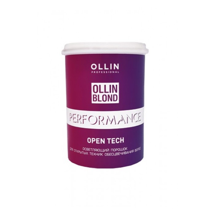 Порошок осветляющий Ollin Professional Blond Performance, для открытых техник обесцвечивания волос, 500 г
