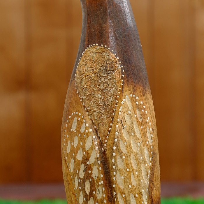 Сувенир "Кот с резными ушками", 60 см