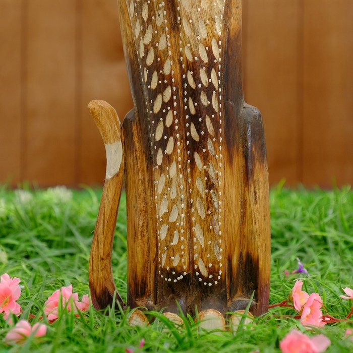 Сувенир "Кот с резными ушками", 60 см