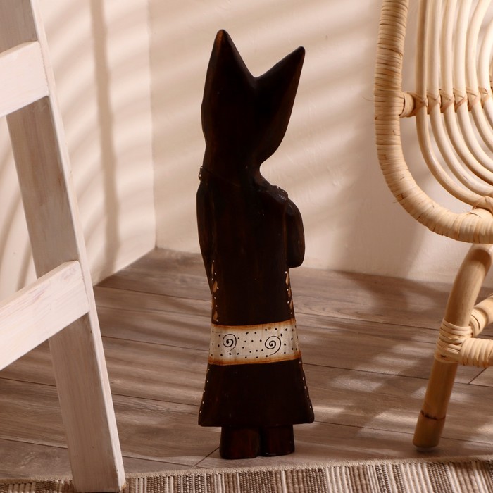 Сувенир "Кошка в сарафане в горошек"