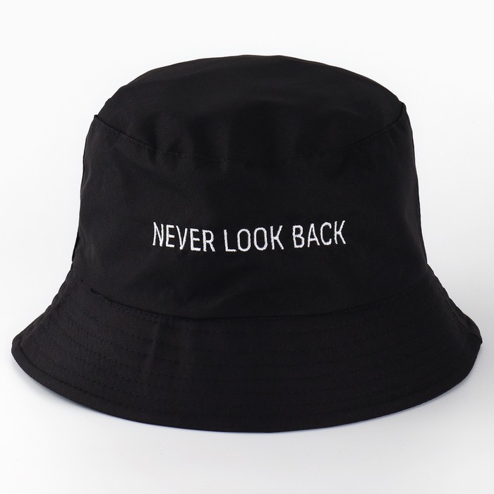 

Панама Look back, цвет чёрный, р-р 56