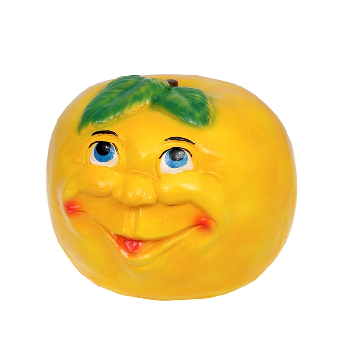 Садовая фигура "Яблоко глазастое" микс