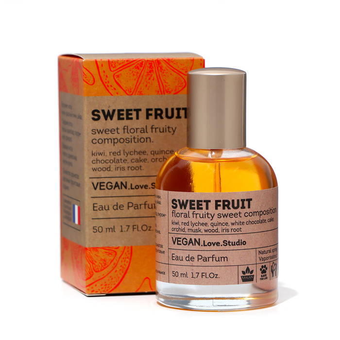 Парфюмерная вода женская Vegan Love Studio Sweet Fruit 50 мл по мотивам Fantasy B Spears 399₽