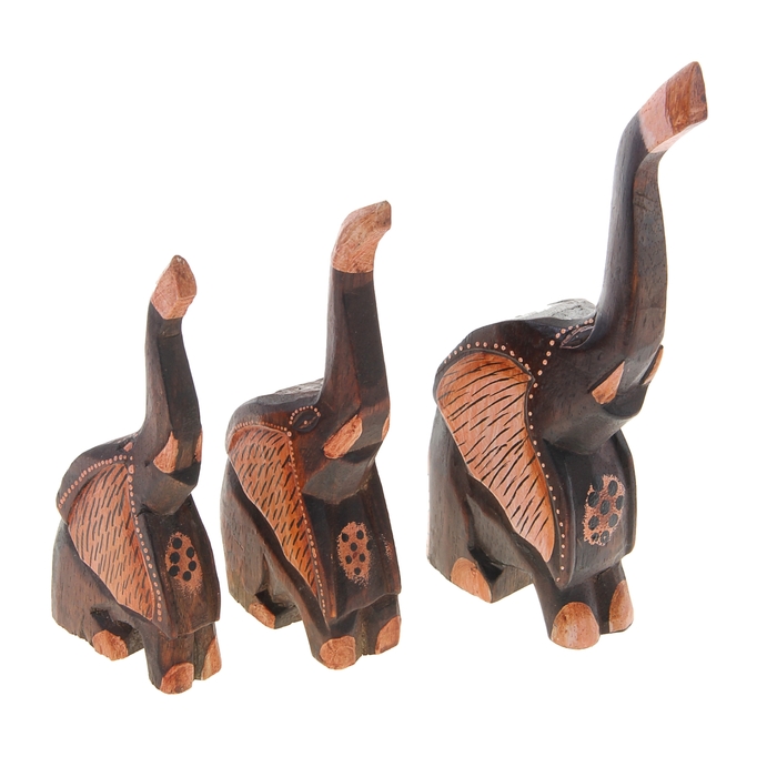 Набор слонов "Слоны Орнамент", 3 шт