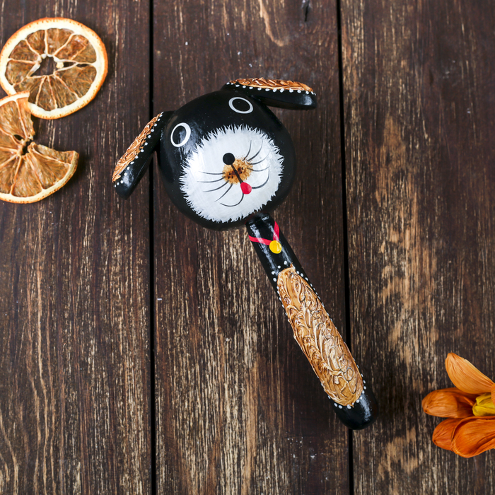 Сувенир маракас "Зверята" 20х7х7 см МИКС