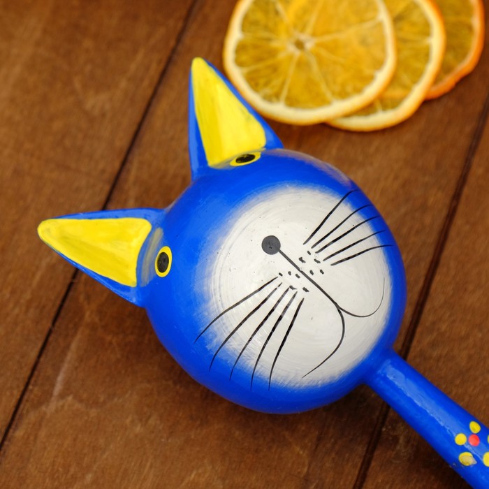 Сувенир маракас "Зверята" 20х7х7 см МИКС