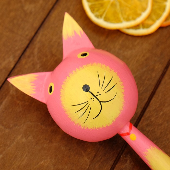 Сувенир маракас "Зверята" 20х7х7 см МИКС