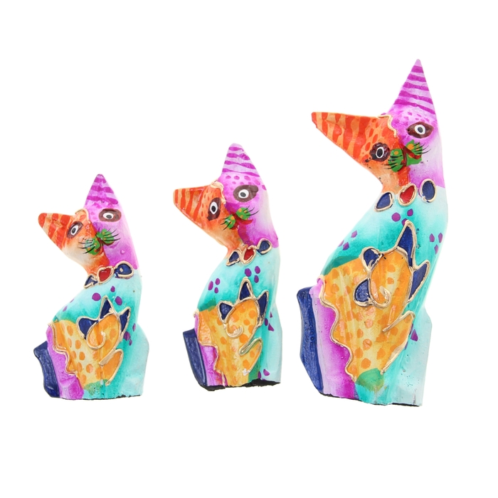 Набор кошек сувенирных "Кошки Солнце", 3 шт