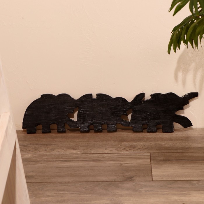 Панно декоративное "Три слона", МИКС