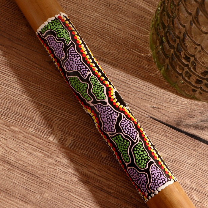 Посох дождя с голубыми узорами, МИКС