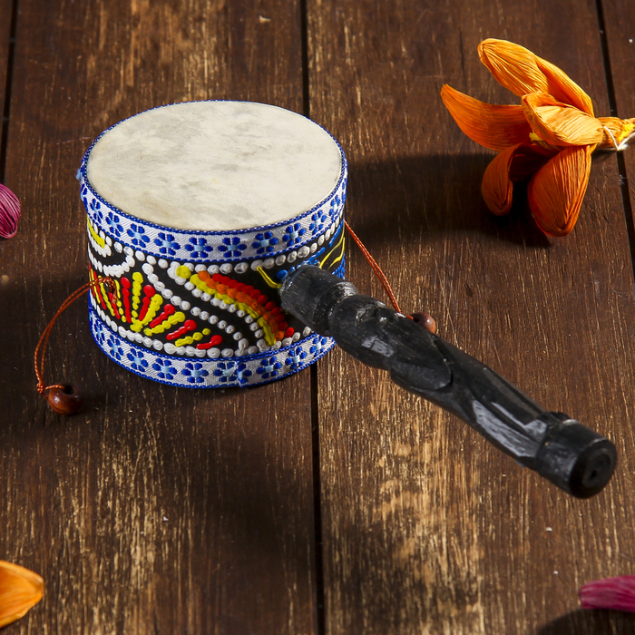 Клон-тонг с голубым узором, МИКС