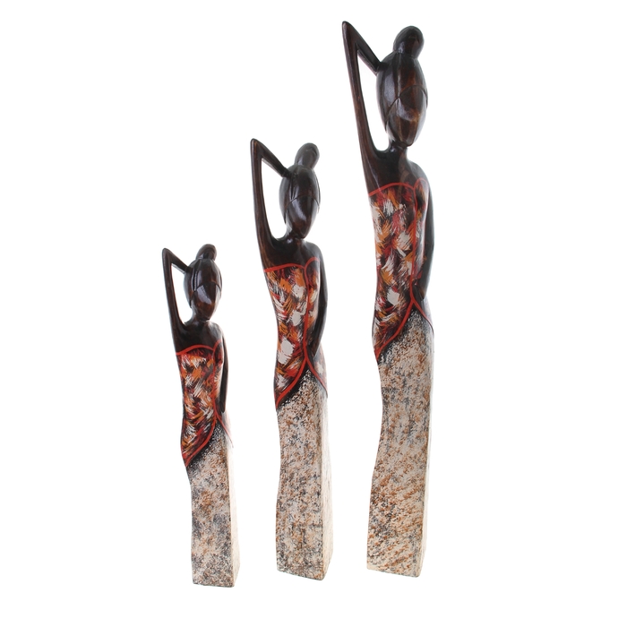 Набор сувенирный "Балийская девушка", 3 шт