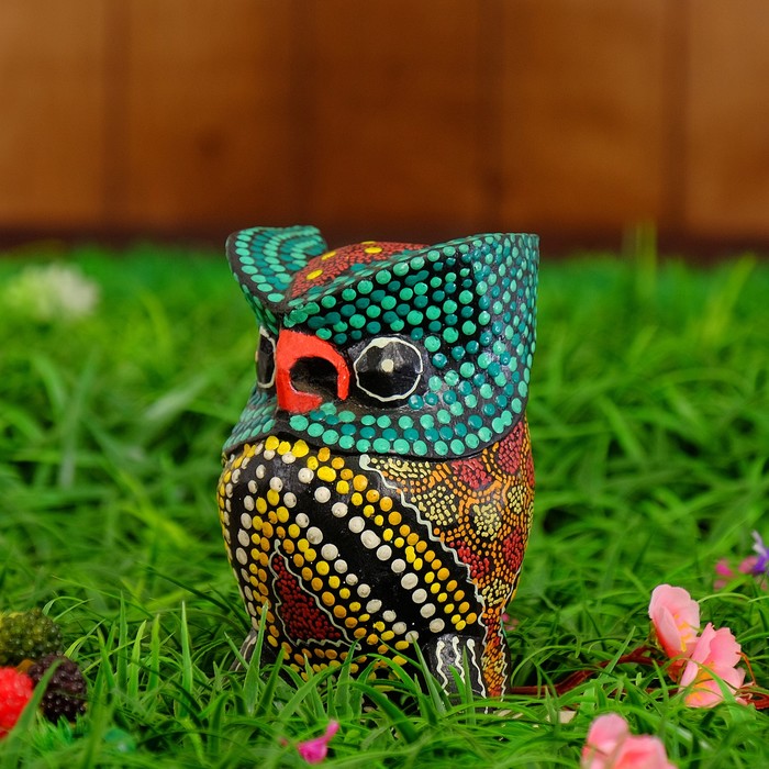 Сувенир "Сова с узором", МИКС