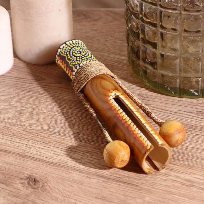 

Музыкальный инструмент "Двойной кастаньет", МИКС 20х8х3,5 см