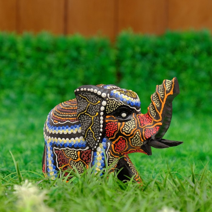 Сувенир "Слон с точечным узором", МИКС