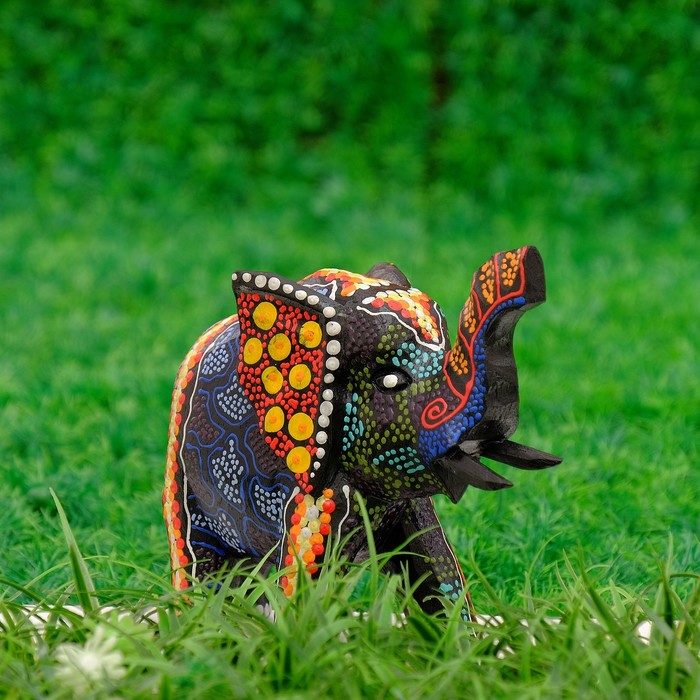 Сувенир "Слон с точечным узором", МИКС