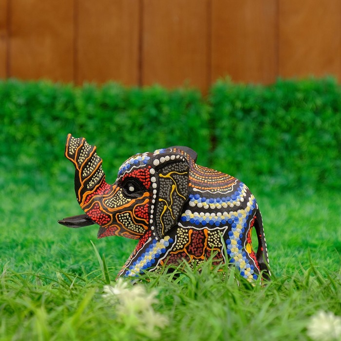 Сувенир "Слон с точечным узором", МИКС