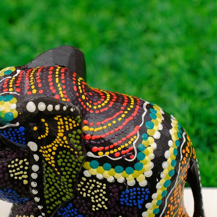 Сувенир "Слон с точечным узором", МИКС