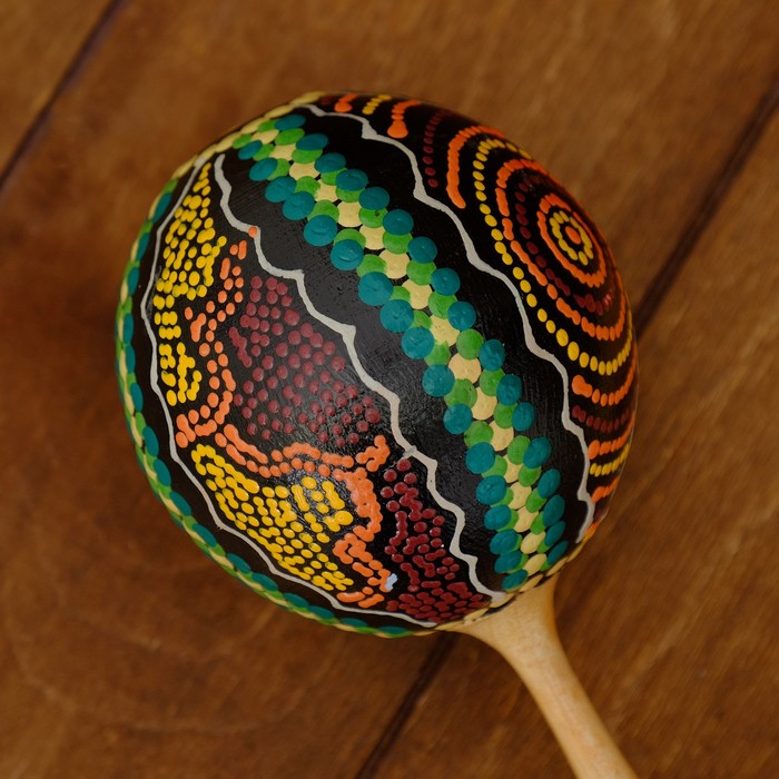 Маракас "Зелёный остров", МИКС