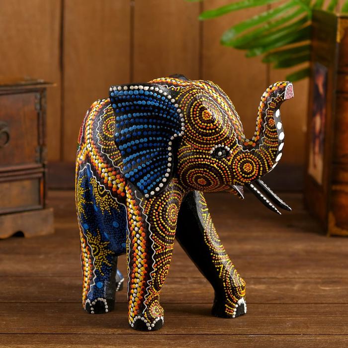 Сувенир "Слон - точёчный орнамент", МИКС