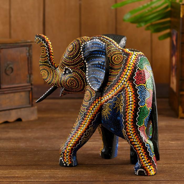 Сувенир "Слон - точёчный орнамент", МИКС