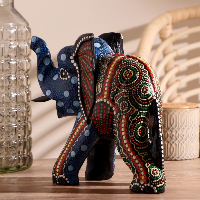 Сувенир "Слон - точёчный орнамент", МИКС