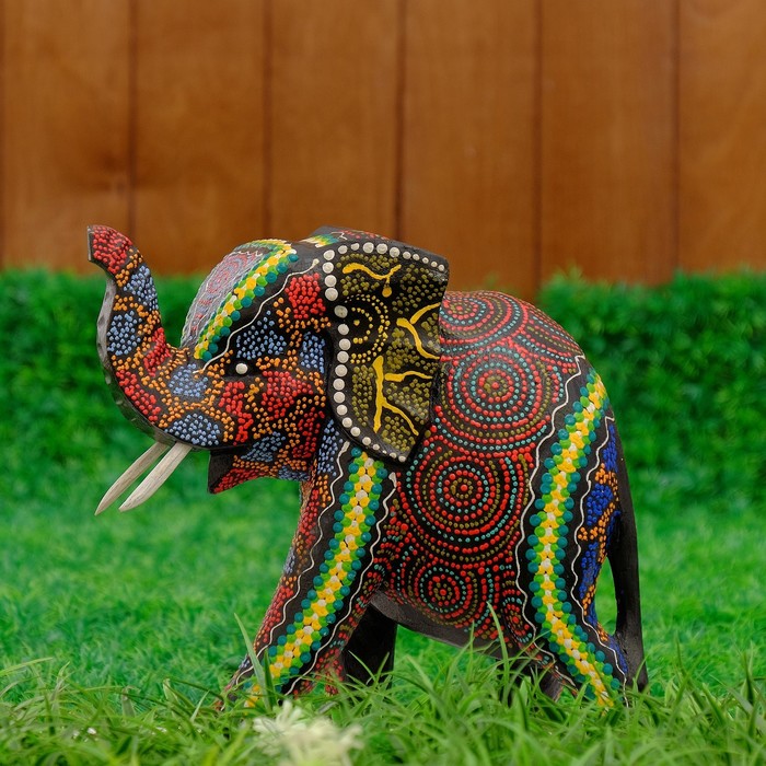 Сувенир "Слон - точёчный орнамент", МИКС